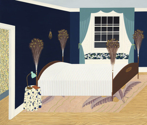 2019 03 24 becky suss bedroom with peacock feathers installed 500 138x122x1154x978 q85